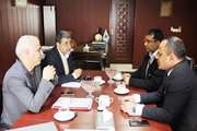 دبیر دوم سفارت هند در ایران با معاون بین‌الملل دانشگاه دیدار کرد